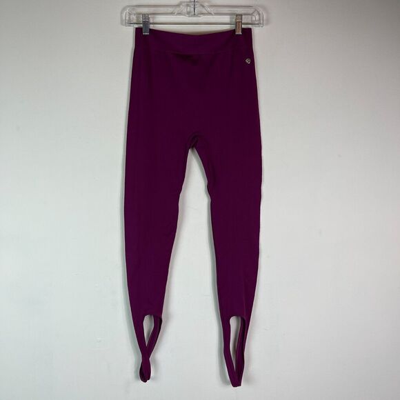 Simon Miller Women's Stretch Evan Stirrup Leggings Purple Size M - Picture 3 of 8